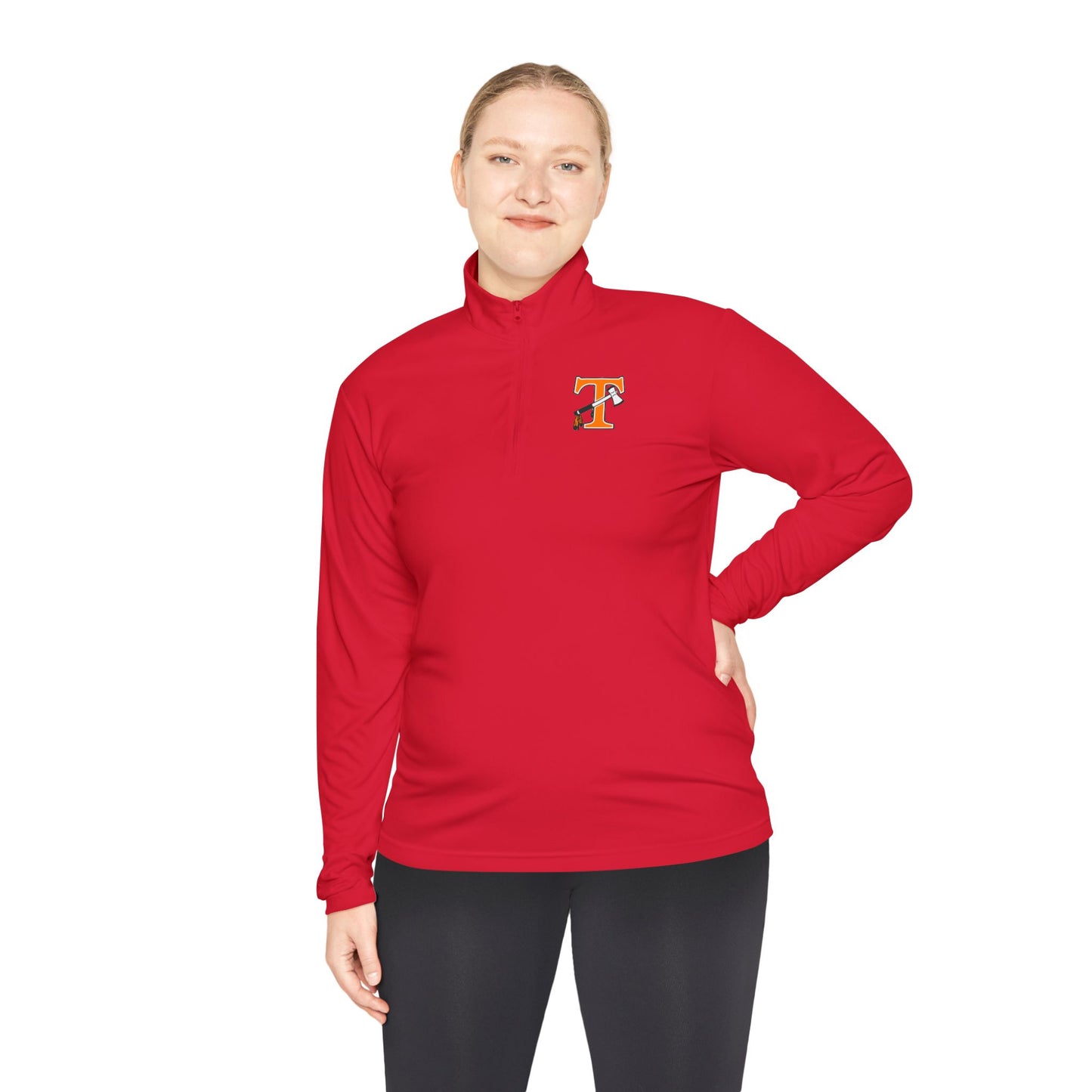 Tecumseh Logo Quarter-Zip Pullover