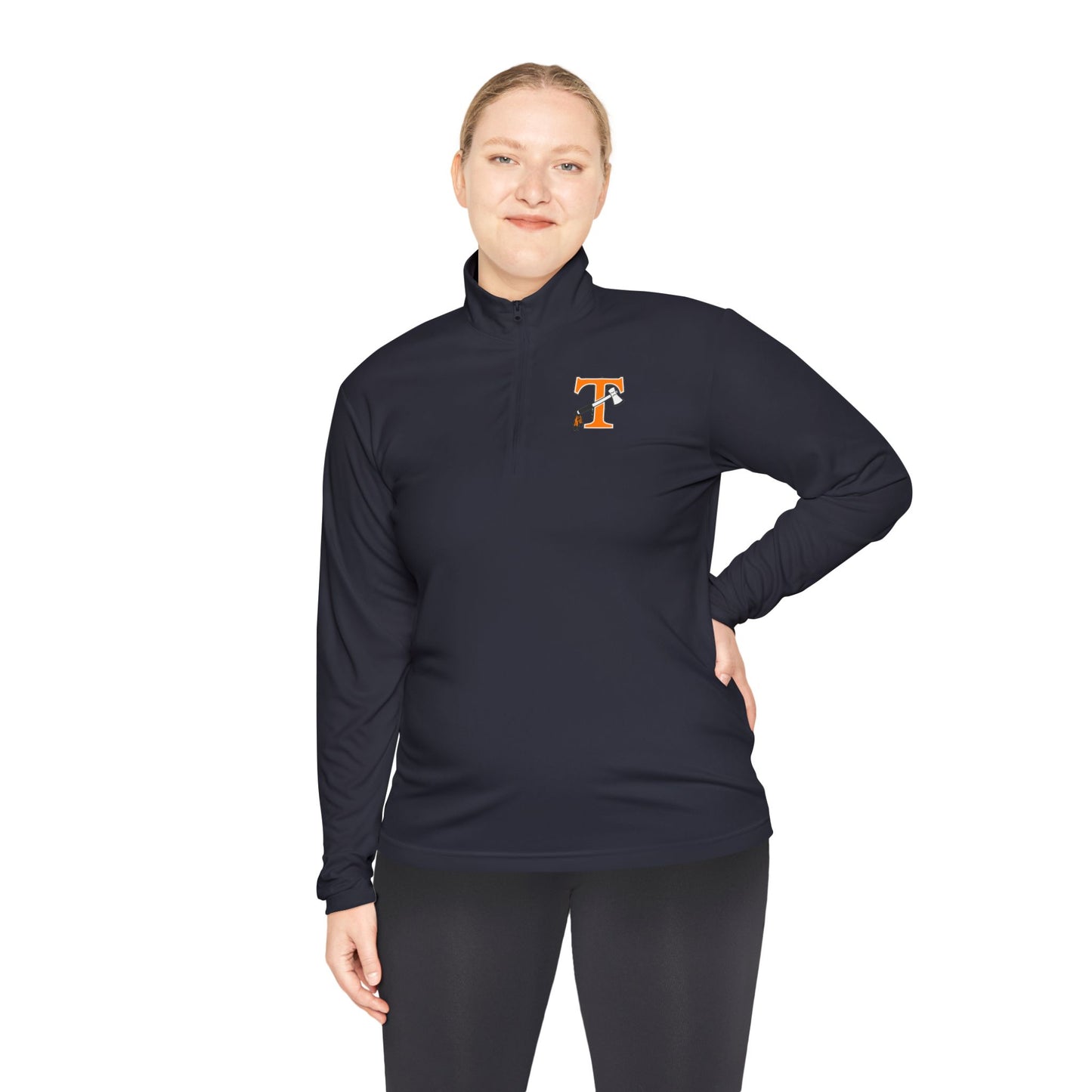 Tecumseh Logo Quarter-Zip Pullover