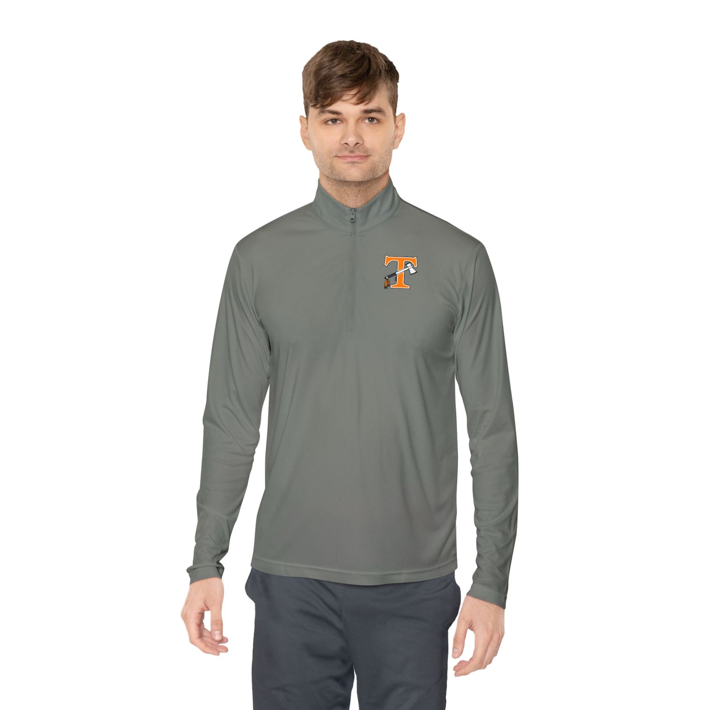 Tecumseh Logo Quarter-Zip Pullover