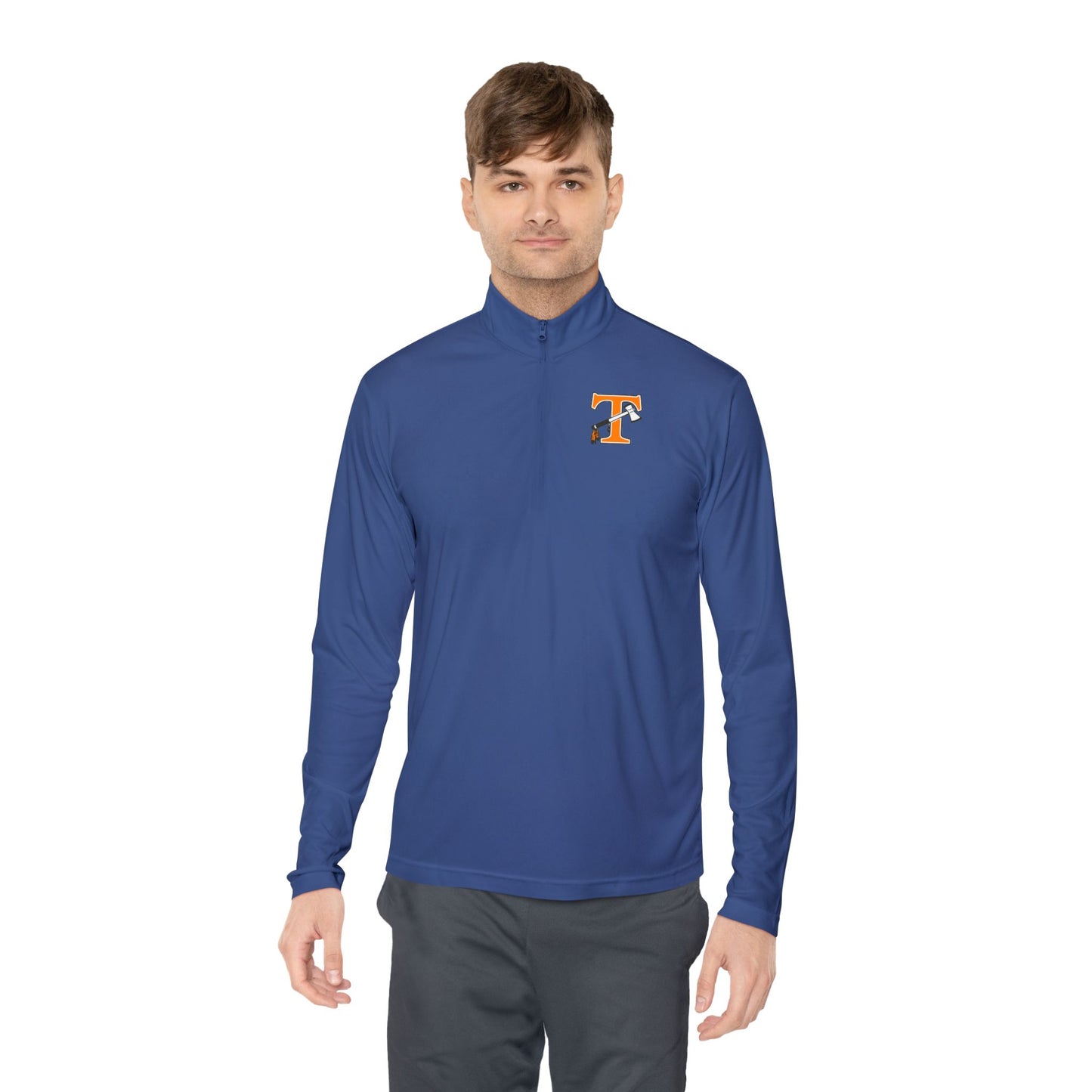 Tecumseh Logo Quarter-Zip Pullover