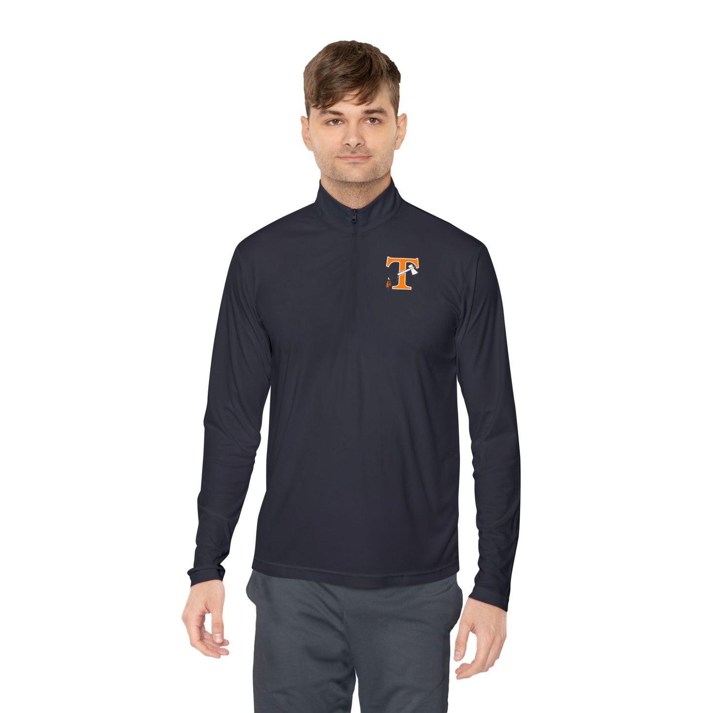 Tecumseh Logo Quarter-Zip Pullover