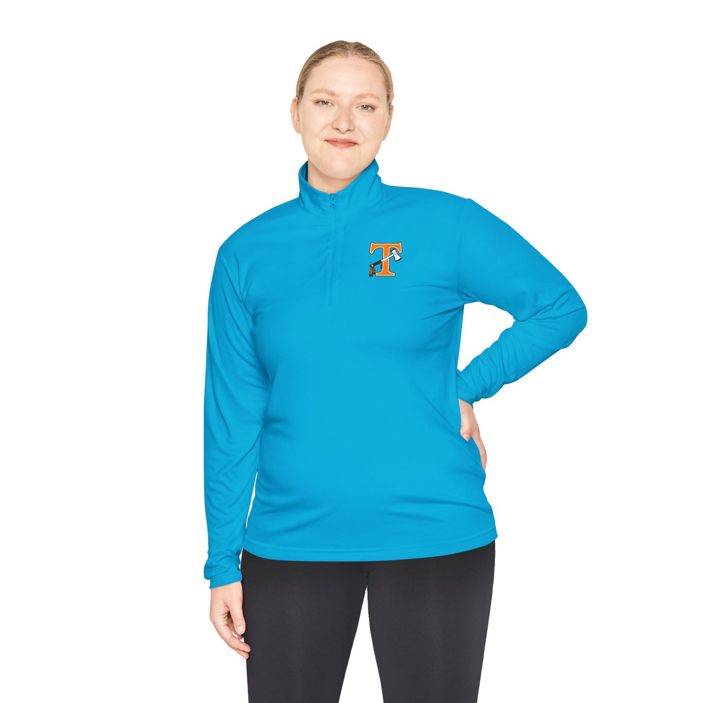 Tecumseh Logo Quarter-Zip Pullover