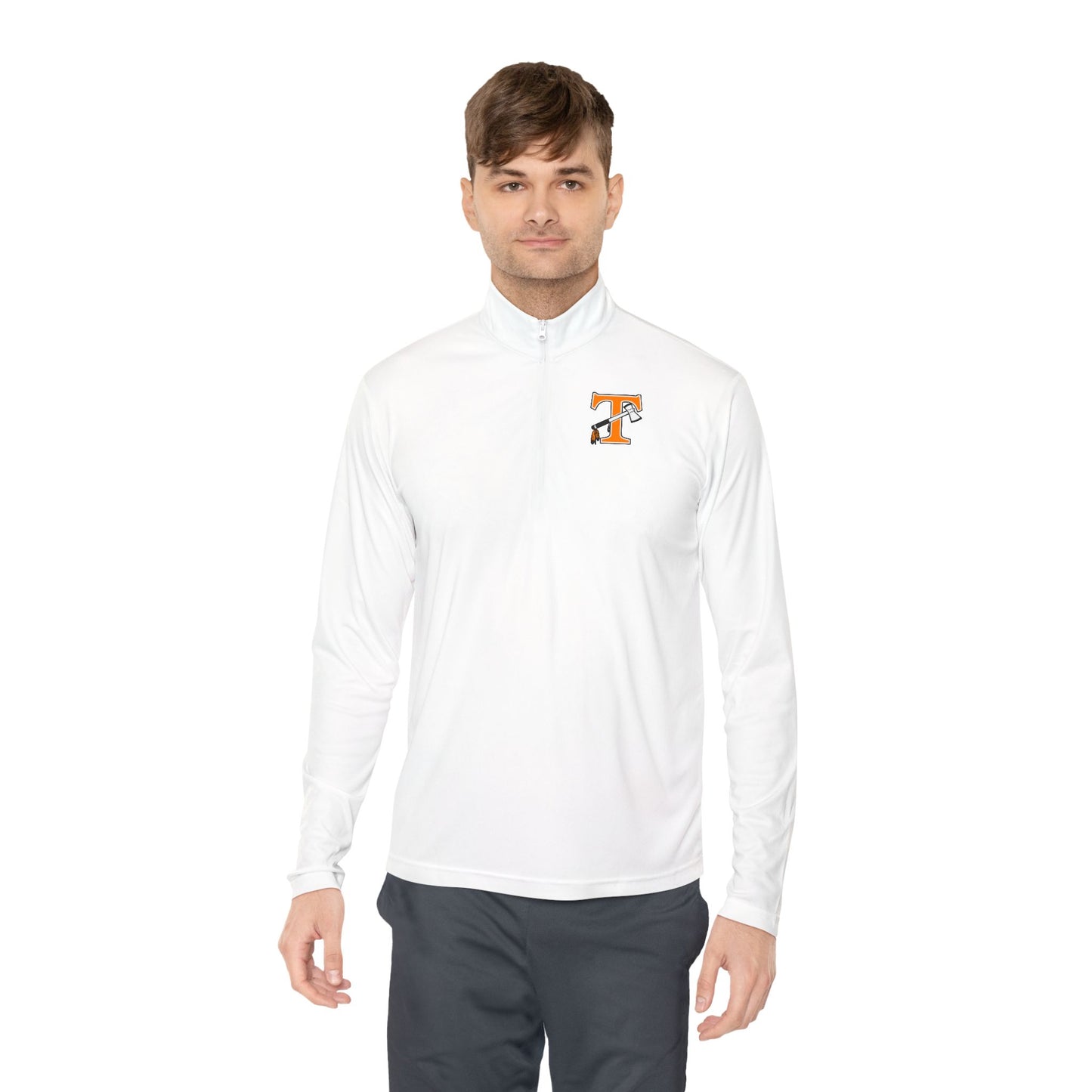 Tecumseh Logo Quarter-Zip Pullover