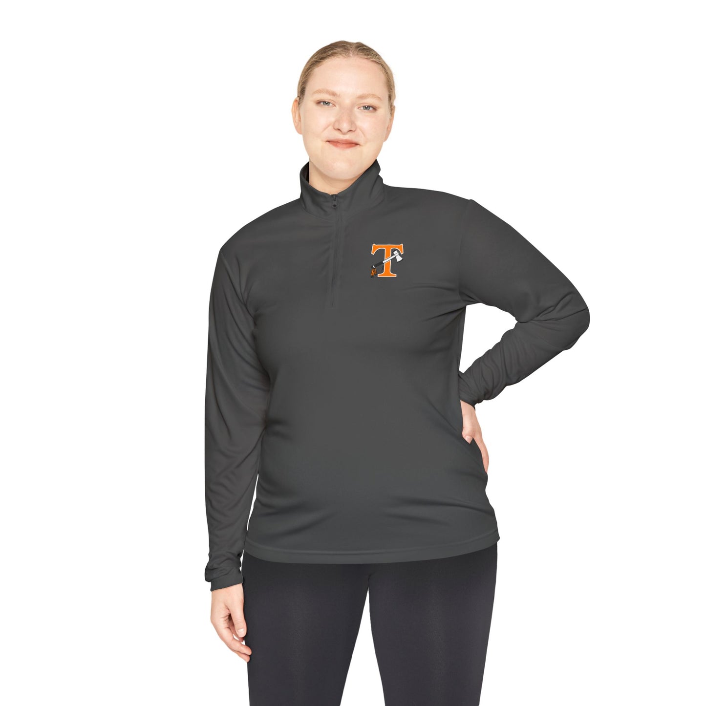 Tecumseh Logo Quarter-Zip Pullover