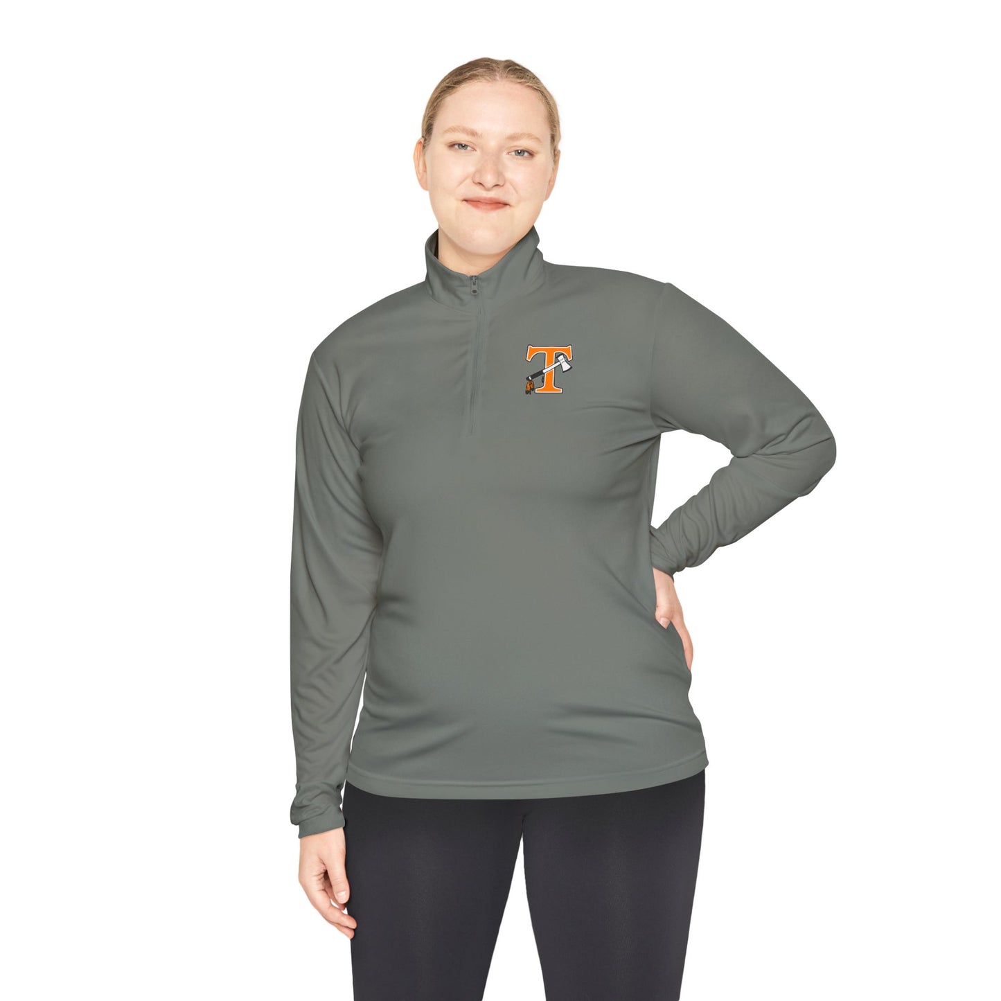 Tecumseh Logo Quarter-Zip Pullover